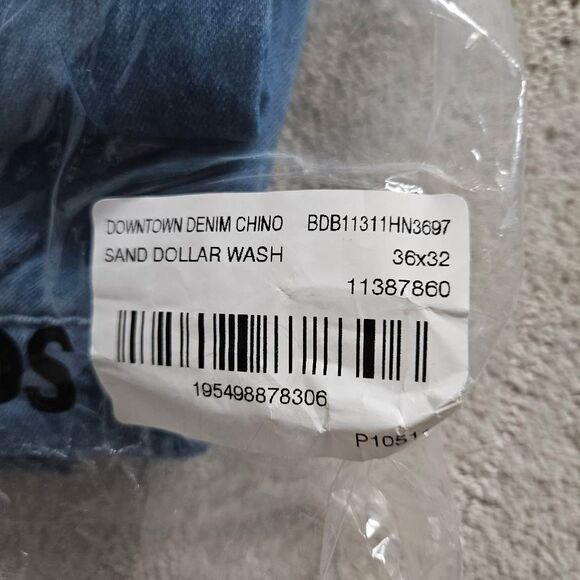 Bonobos Hemp Denim Chino Size 36x30 - Picture 8 of 8